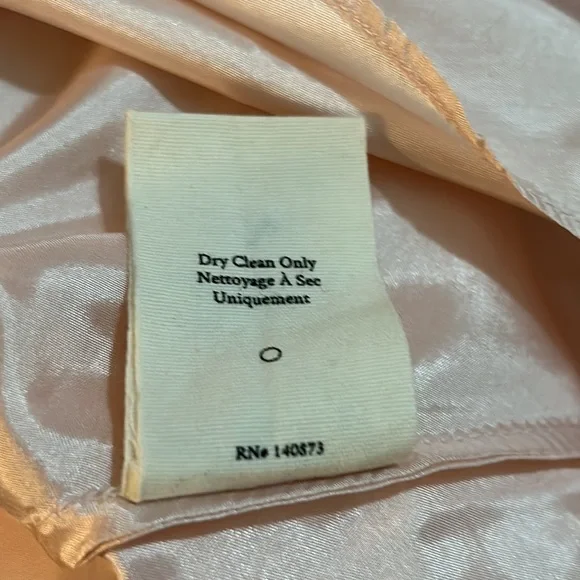 LoveShackFancy Hensley Gown Soft Peach Size 2 EUC - Picture 6 of 6